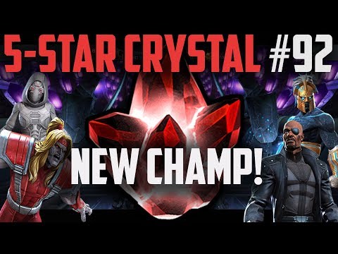 5-Star Crystal Opening #92 - NEW CHAMP - Marvel Contest of Champions