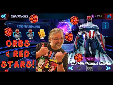 Captain America SAM WILSON Character Orb & Red Star Opening Extravaganza! Secret Avengers! Lucky?!!!