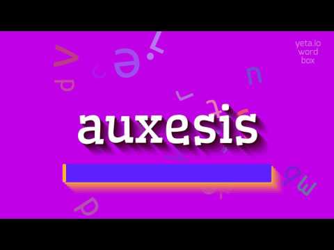 AUXESIS - HOW TO PRONOUNCE IT?