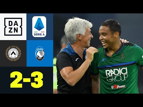 Spektakuläre Tore halten Bergamo auf UCL-Kurs: Udinese - Atalanta 2:3 | Serie A | DAZN Highlights