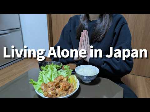 Living Alone in Japan at 24 🇯🇵 | Low-Income Office Worker Routine | No Friends, No Partner
