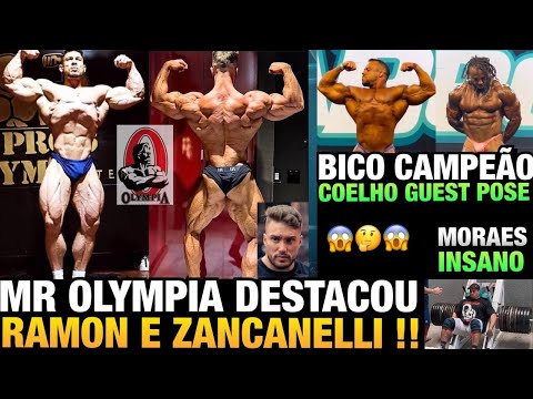RAMON E ZANCA BUGAM OS GRINGOS NO PERFIL DO OLYMPIA - BICO CAMPEÃO + COELHO E MORAES
