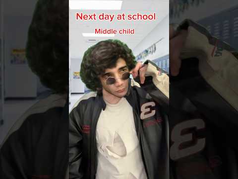 Middle child thinks he scared the bully away💀🤣#funnyshorts #comedy #shorts