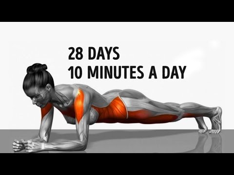 10 Minutes Workout for Perfect Shape and physique in 28 Days!