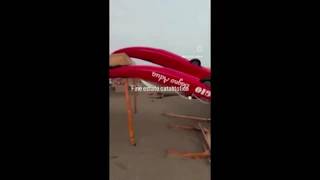 Tonfano, stabilimento devastato