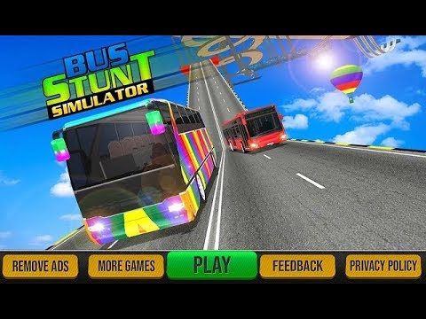 Real mega ramp bus stunt fearless bus driver 2019 ; Android gameplay PART1