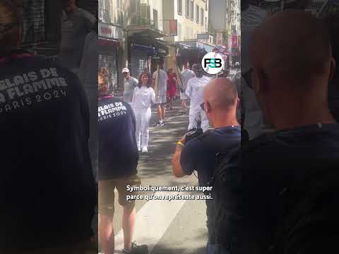 Samou Soumaoro, porteur de la flamme paralympique