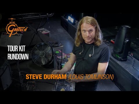 🥁 Steve Durham GRETSCH Drums Tour Kit Rundown