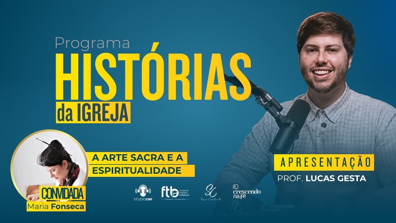 A ARTE SACRA E A ESPIRITUALIDADE - ARTISTA SACRA MARIA FONSECA E LUCAS GESTA - 30/09/26 (AO VIVO)
