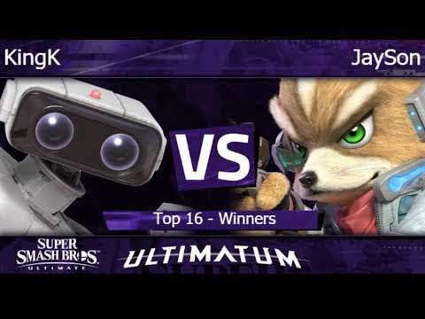Ultimatum  - KingK (ROB) vs JaySon (Fox) Top 16 - Winners - SSBU