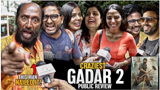 Public CRAZIEST Review after Watching Gadar 2 | First Day Second Show | Sunny Deol, Ameesha Patel