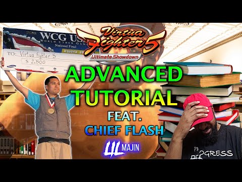 Virtua Fighter 5: Ultimate Showdown ADVANCED TUTORIAL feat Chief Flash!