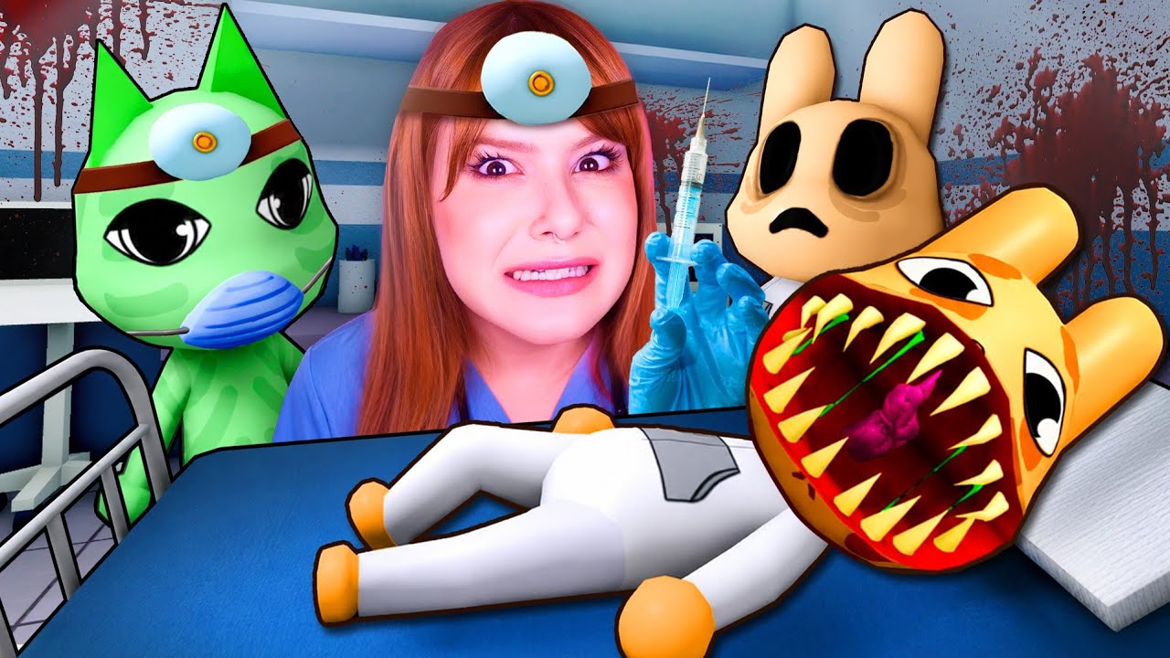 VIREI MÉDICA mas esse hospital é AMALDIÇOADO no roblox