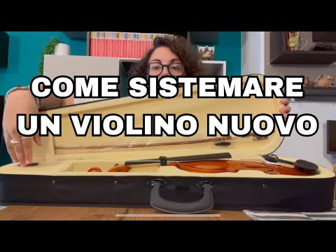 Come montare un violino nuovo
