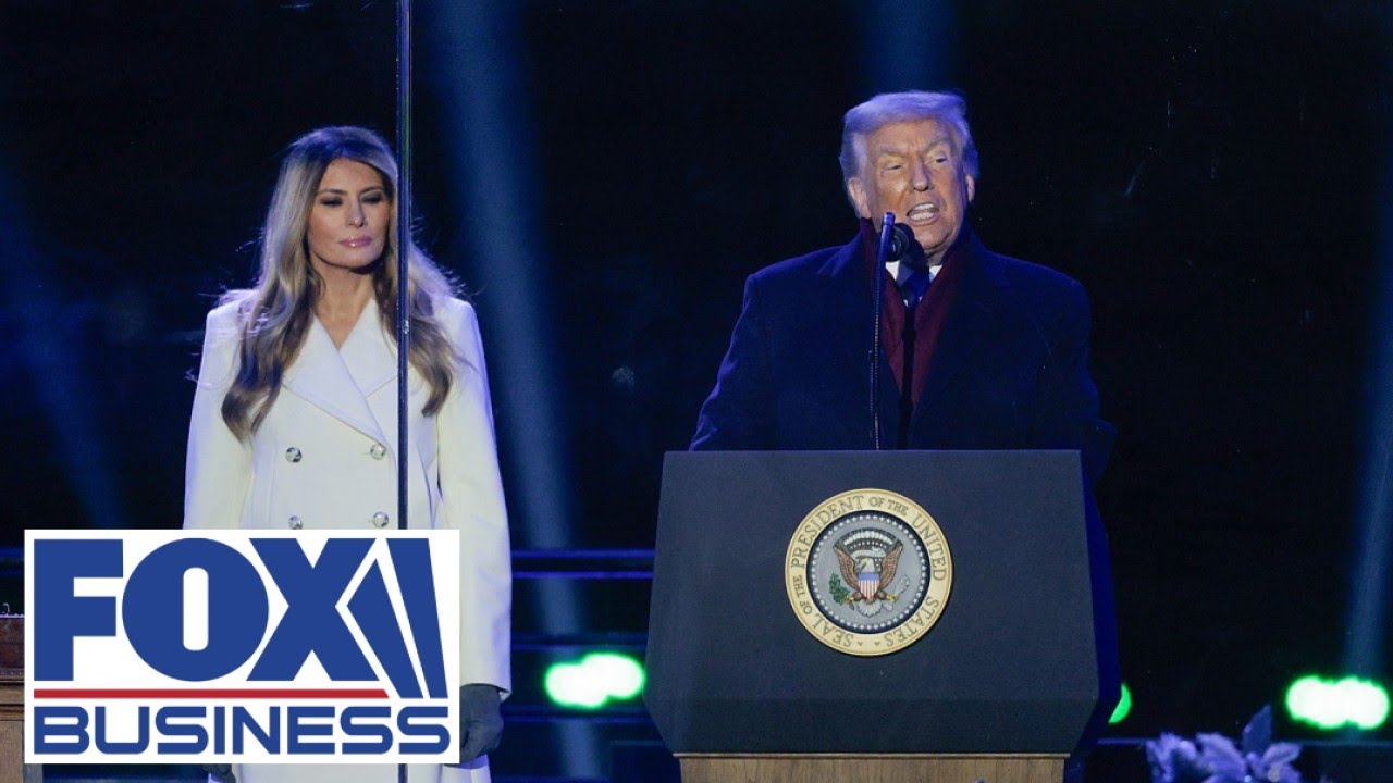 WATCH LIVE: Trump, Melania attend National Christmas Tree lighting