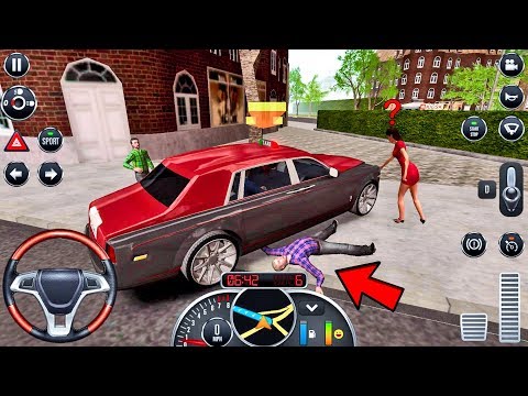 Taxi Sim 2016 # 27 - CRAZY DRIVER! 😅Taxi-Spiel für Android-IOS