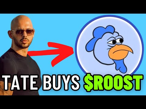 ROOST COIN COLLABS WITH ANDREW TATE?! $ROOST IS ABOUT TO PUMP!!