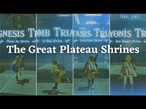 All Great Plateau Shrines Solutions
