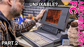 PC Archeology: Let's explore the Samsung S5200 and attempt a repair on the gas plasma screen