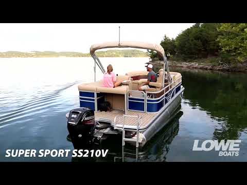 Lowe 2020 Pontoons - Super Sport SS210V