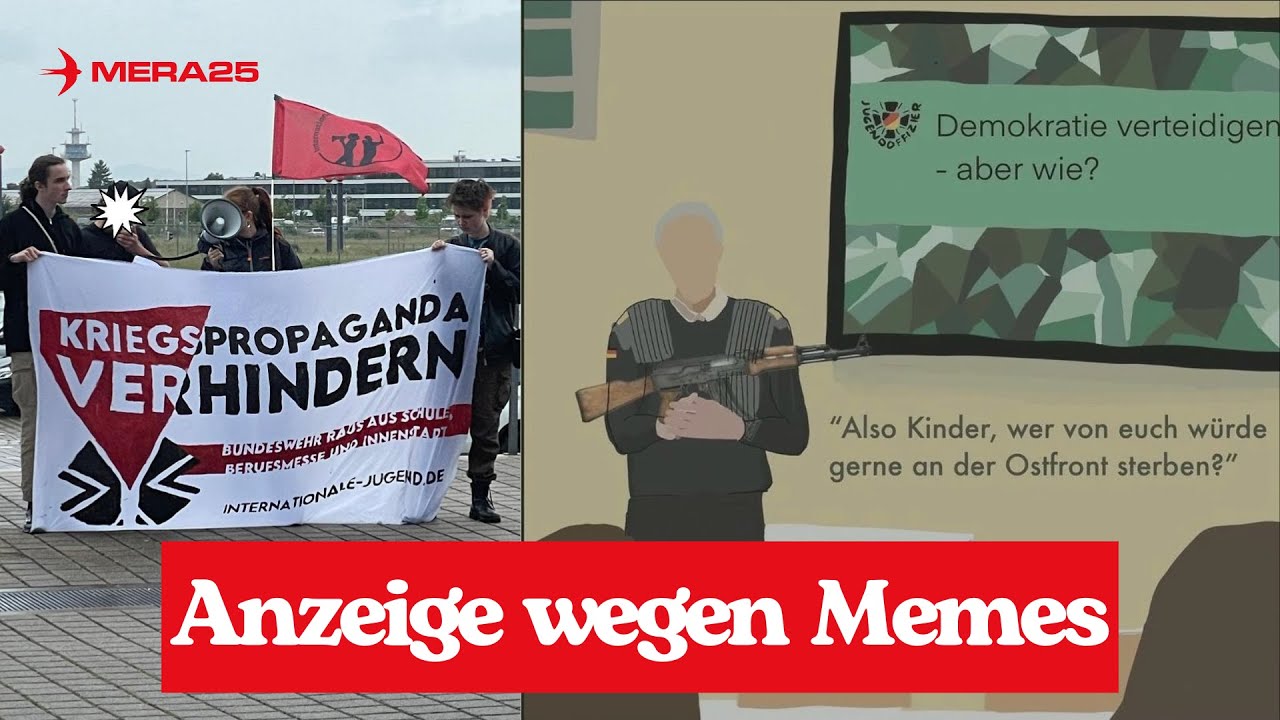 Schüler erhält Anzeige wegen Memes gegen Bundeswehr - die ganze Geschichte!