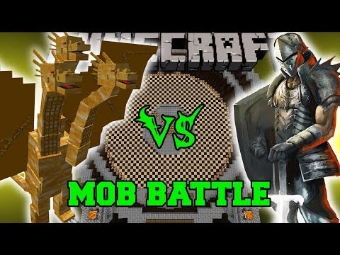 EPIC Monster Battle: KING GHIDORAH vs ROYAL GUARD - Minecraft Mod