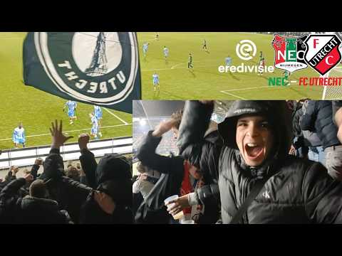 N.E.C - FC Utrecht | Strijdbaar Utrecht op het veld en uitvak