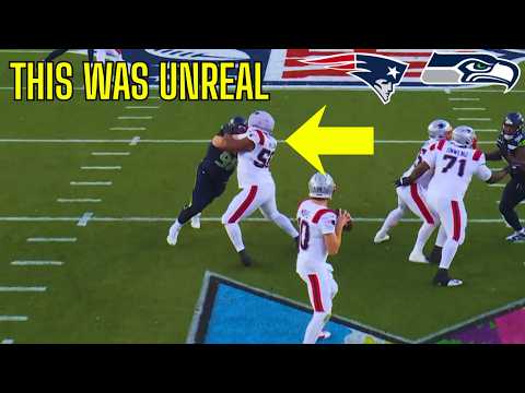 Seahawks Rookie DT RYLIE MILLS Destroys Patriots LG For A MASSIVE SACK In Super Bowl 60...