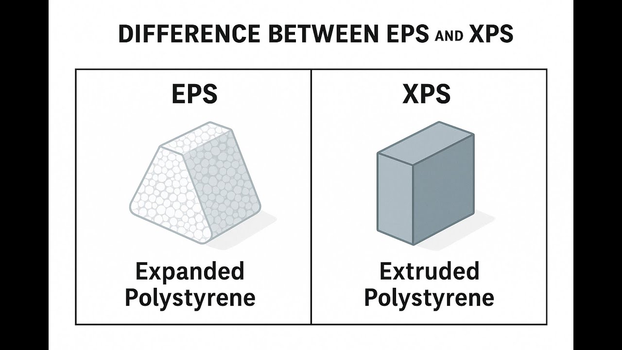 What is the Difference Between EPS and XPS? #eps #xps #styrofoam