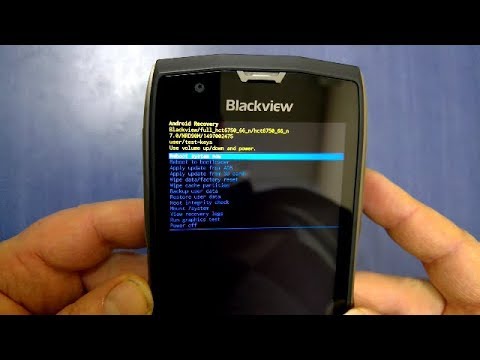 Hard Reset BLACKVIEW BV7000 Pro and Clear eMMC