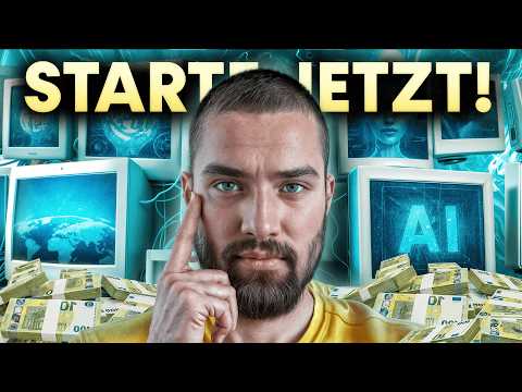 Die 5 grossen CHANCEN mit KI Geld zu verdienen (Als Anfänger)