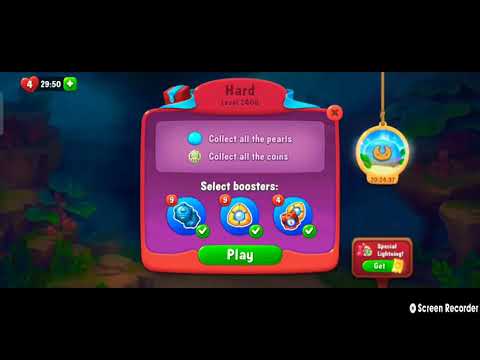 Fishdom I Level 2406 I Hard Level