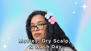 Movies, Dry Scalp, & Wash Day | Curly Cami Channel