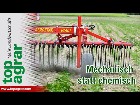 Mechanical weed control: Einböck harrows and hoes compared