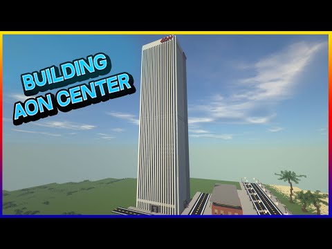 TUTO BUILDING AON CENTER - MINECRAFT