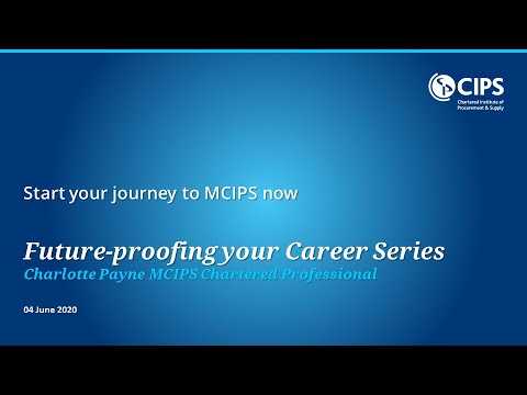 CIPS ANZ Webinar | Achieving MCIPS via the experiential pathway - Management Entry Route(MER)