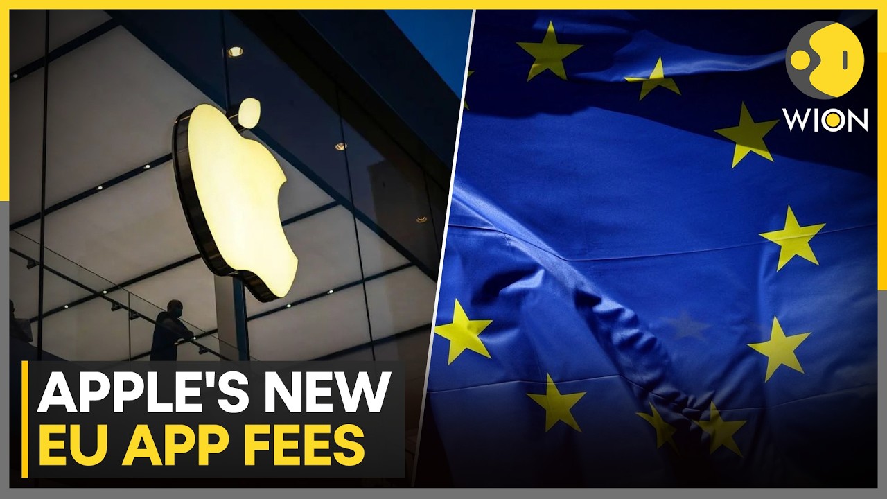 Apple Revises EU App Store Fees Under Digital Markets Act | WION