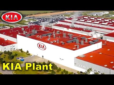 Kia Plant, Aerial Footage, Kia Factory, Žilina, Slovakia