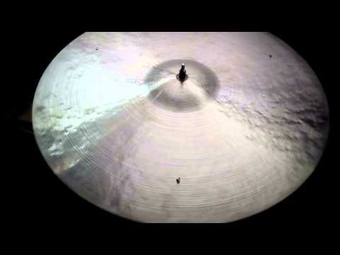 22 Rustico Ride, 2502g with 3 rivets - Handcrafted cymbals by Craig Lauritsen