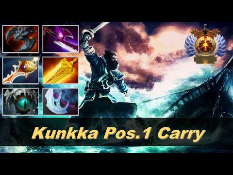 Kunkka Safelane Carry | Dota 2 New Meta Highlights