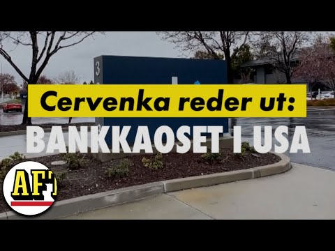 Cervenka förenklar: Bankkaoset i USA
