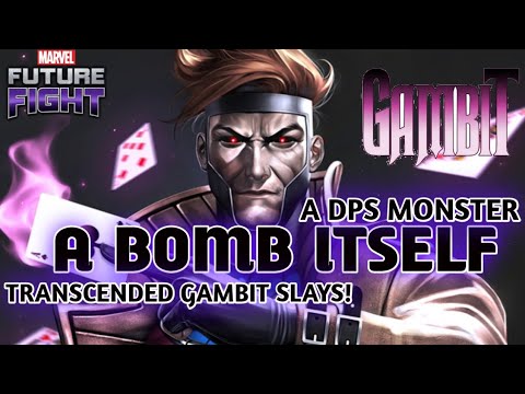 Transcended Gambit Gameplay!! KNULL is DULL for Gambo😂!! Stage 5 Knull !! #Mff #Gambit #Marvel