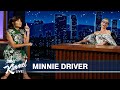 Minnie Driver on Living in a Mobile Home, Her Son’s Musical Taste & Modern Love