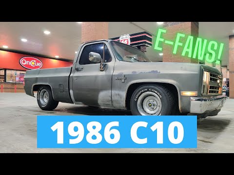 1986 Chevy C10 Radiator Swap (Electric Fans)