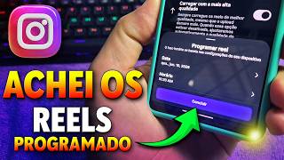 Onde ficam os Reels programados no Instagram ATUALIZADO passo a passo!