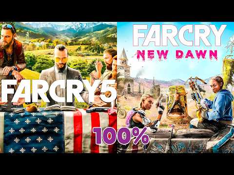 FAR CRY 5 & NEW DAWN - 100% Platinum Walkthrough No Commentary PS5 PRO