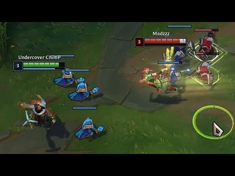 When Riven gets her level 3 powerspike