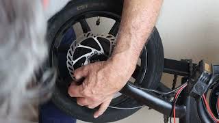 Jetson Bolt Pro Rear Wheel Removal Part 1