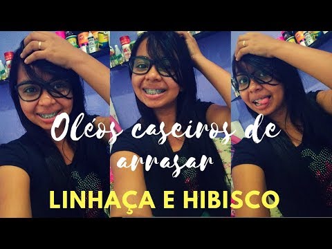 Como fazer óleo de linhaça e óleo de hibisco 📣