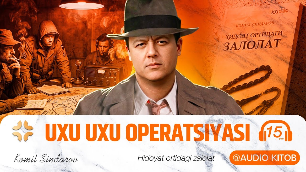 Hidoyat Ortidagi Zalolat 15-qism |KOMIL SINDAROV| #audiokitob